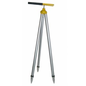 Datum Heavy Duty Tripod with Clamp provides strong, stable support for levelling staff or rod, ensuring precise surveying measurements.