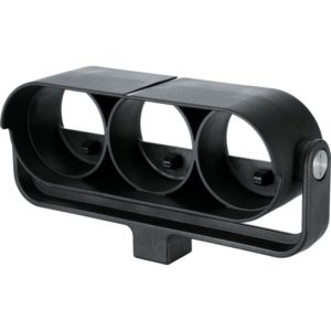 Leica GPH3 Three Prism Holder supports three prisms for stable surveying setups, ensuring durability and precise field measurements.