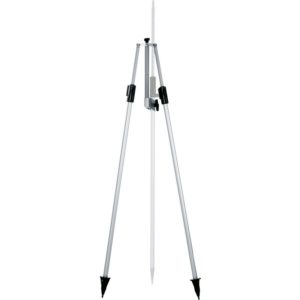 Leica GSR2 Dual Strut Support Bi-Pod Detail Pole Stand provides stable, durable support for precise surveying and measurements.