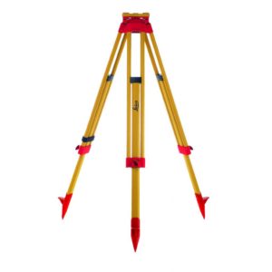 Leica GST05 Wooden Tripod provides sturdy, durable support with reliable stability for precise surveying and measurements.