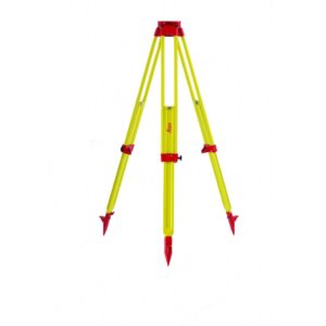 Leica GST20 9' Wooden Tripod offers strong, durable support with reliable stability for precise surveying and measurement tasks.