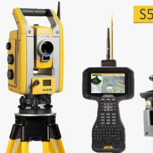 Trimble S5 3-Second Robotic Total Station delivers precise, reliable measurements with advanced automation for efficient surveying and construction tasks.
