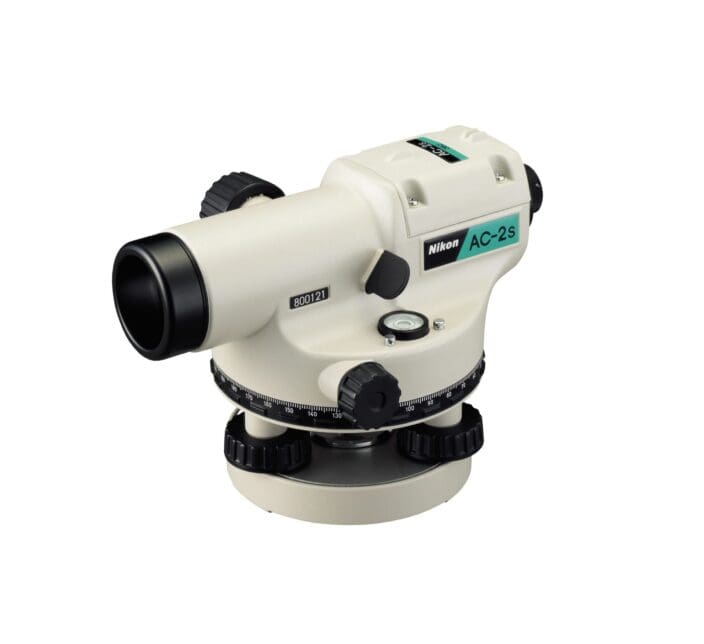 Nikon AC-2S Auto Level delivers precise, reliable leveling for surveying and construction tasks, ensuring accurate and consistent results.