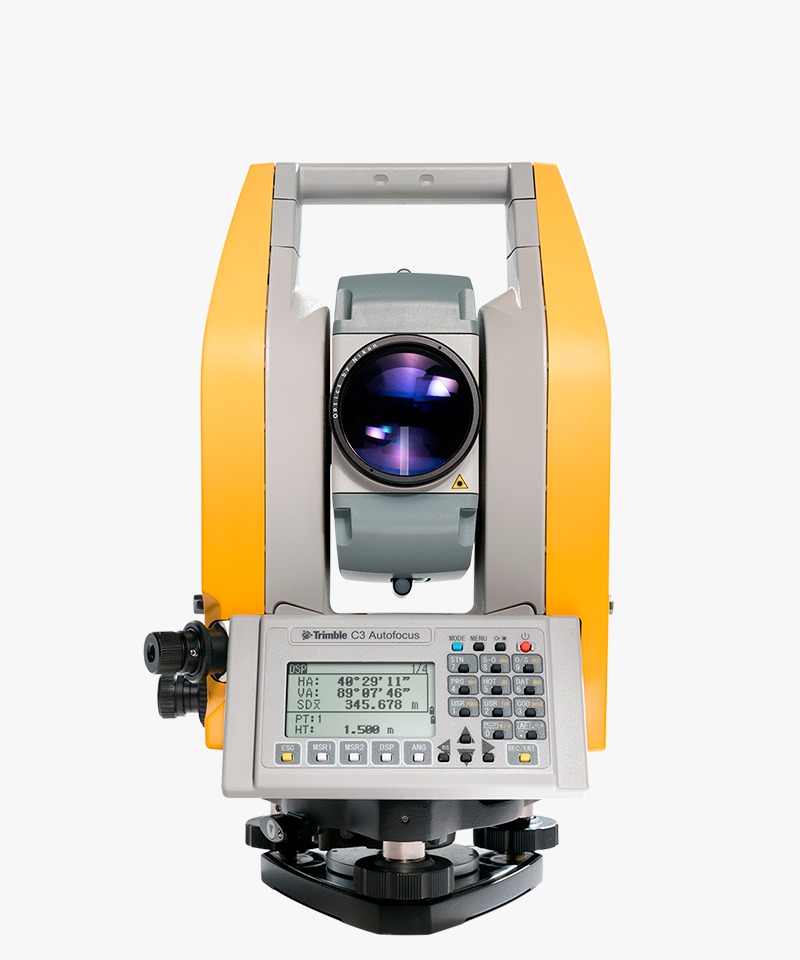 Trimble C3 Mechanical Total Station delivers precise, reliable measurements with durable construction for efficient surveying and construction tasks.