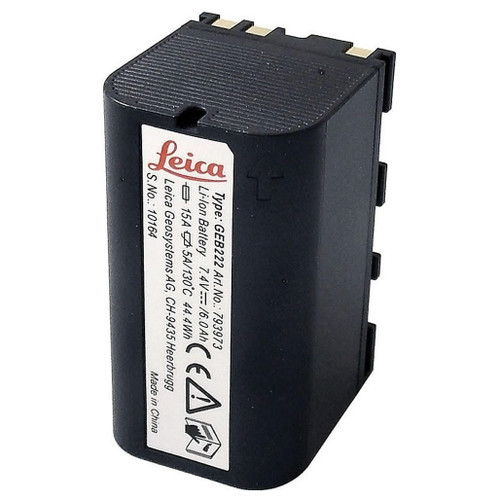Leica GEB223 Li-Ion Battery delivers reliable, high-capacity power for Leica devices, keeping your instruments running smoothly in the field.